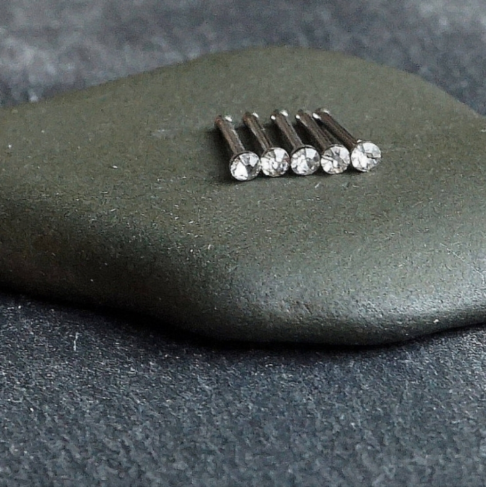 5 Nose Rings - Picture 3 of 4